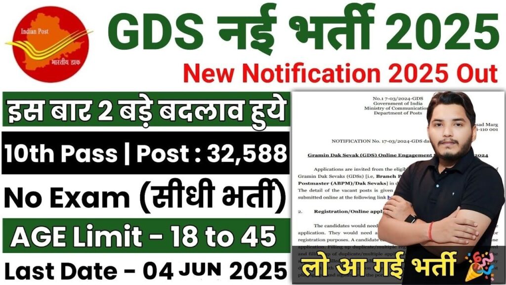 GDS Post office new vacancy